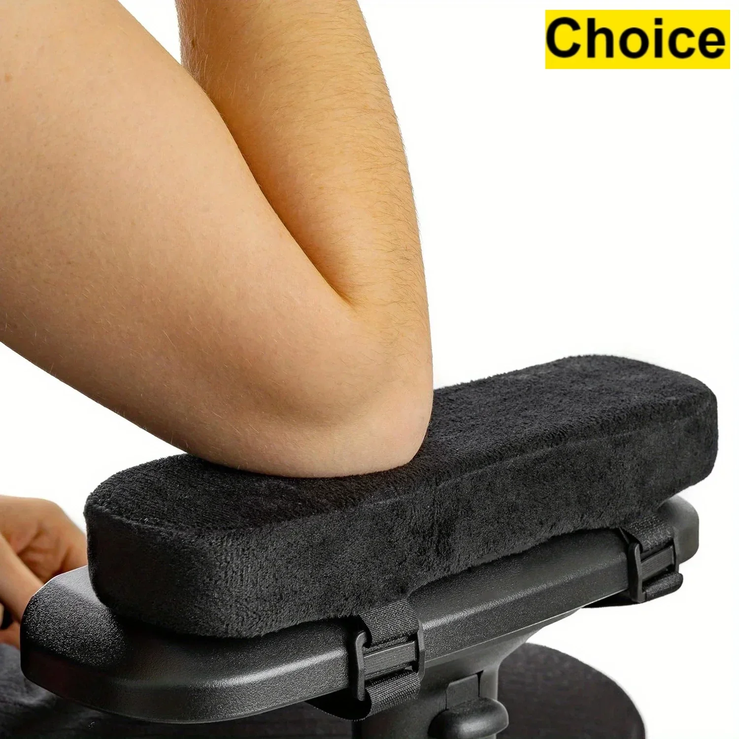 

Universal Desk Chairs Memory Foam Armrest Pads for Office Chair Elbow Support Cushion and Arm Pressure Relief for Home Supplies