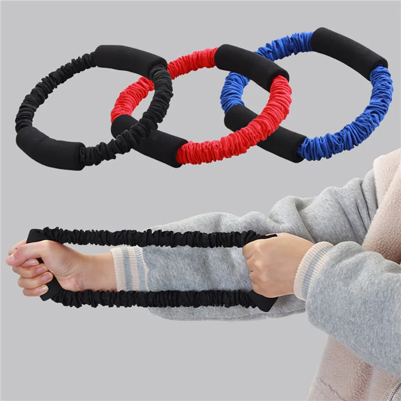 New 25/35/45lbs Bow Archery Trainer Tension Rope Arm Strength Training Rope Fitness Yoga Training Resistance Rope Drop shipping