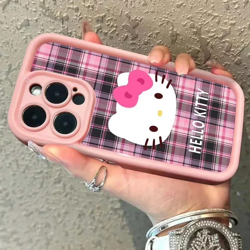 Sanurgente-Étuis de téléphone portable Cartoon, Hello Kittile, IPhone15, 14promax, Kawaii, IPhone13, 12, 11p, All Dip, Protective Case, Toys Gifts