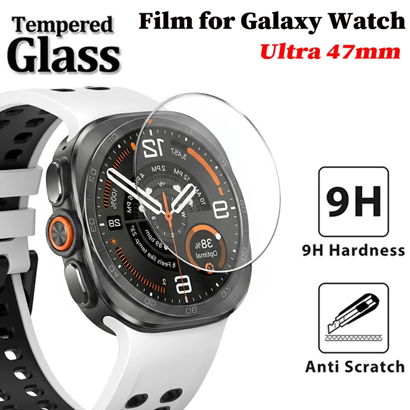Screen Protector Glass for Samsung Galaxy Watch Ultra2 2026 Anti-Scratch Tempered Glass Film for Galaxy Watch Ultra 2025 2024