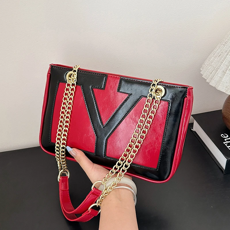 Sac messager en cuir élégant pour femmes, Design à bandoulière classique populaire pour dames de marque de luxe par un célèbre créateur