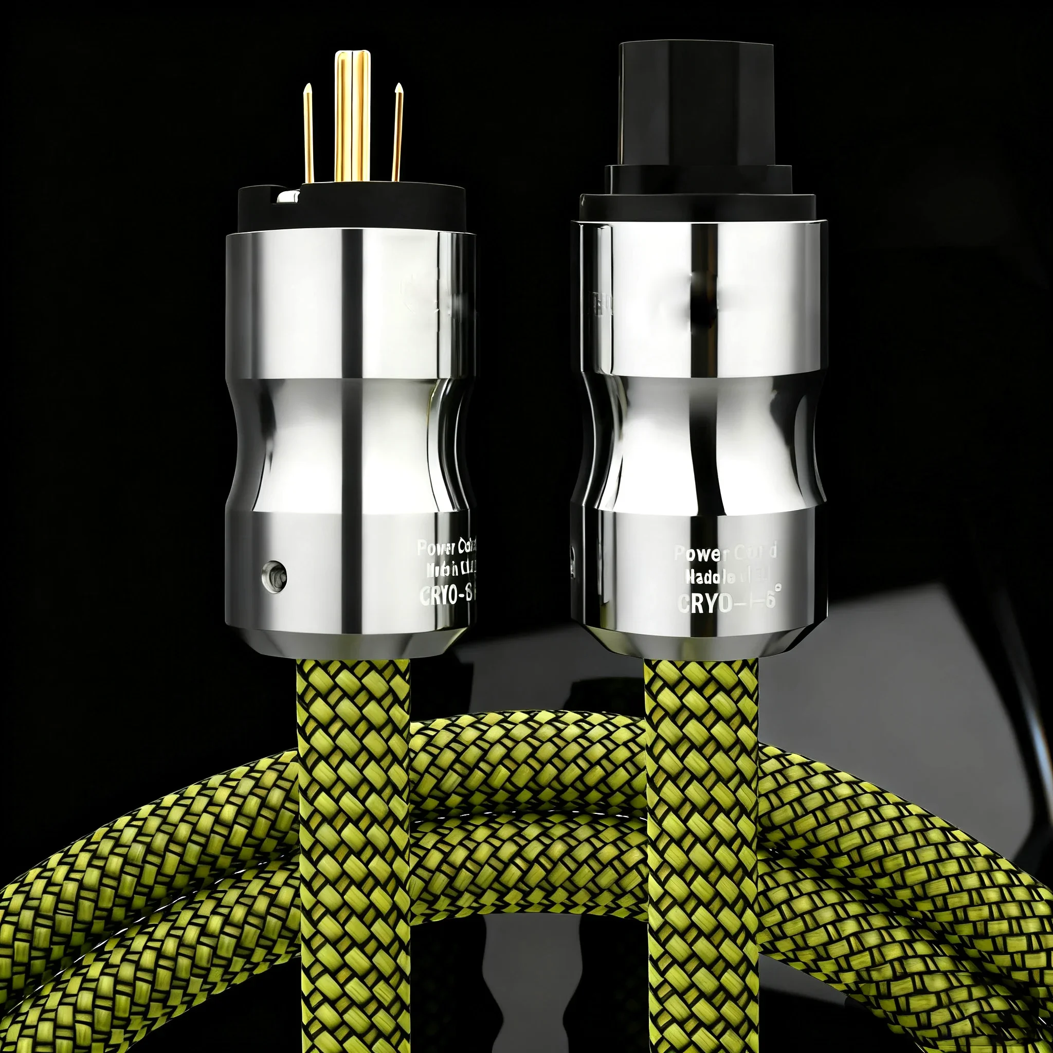 HiFi Power Cable 12AWG Audiophile EU Schuko US Audio CD Amplifier AMP PowerCord High Definition ACi
