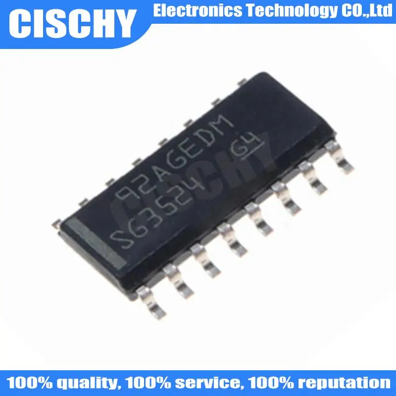 10pcs/lot SG3524 SG3525 SOP SG3524DR SG3525A SOP-16  In Stock