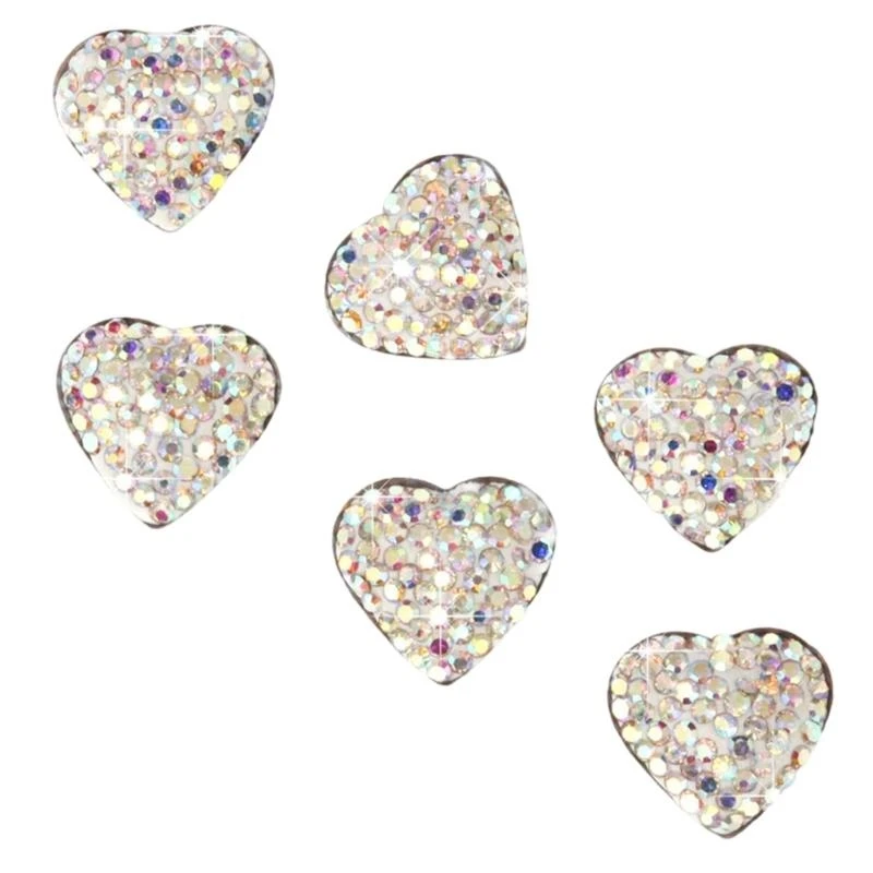 Stiker Interior Jantung Kristal Jantung Stiker Kristal Dekor Kendaraan