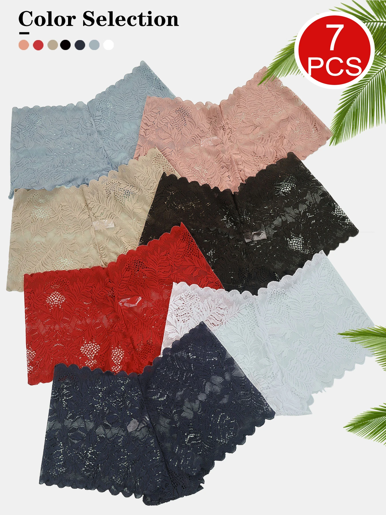 

Комплект женского кружевного нижнего белья со средней талией и плоским углом, сексуальное кружевное женское нижнее белье, сексуальное, мягкое и удобное.