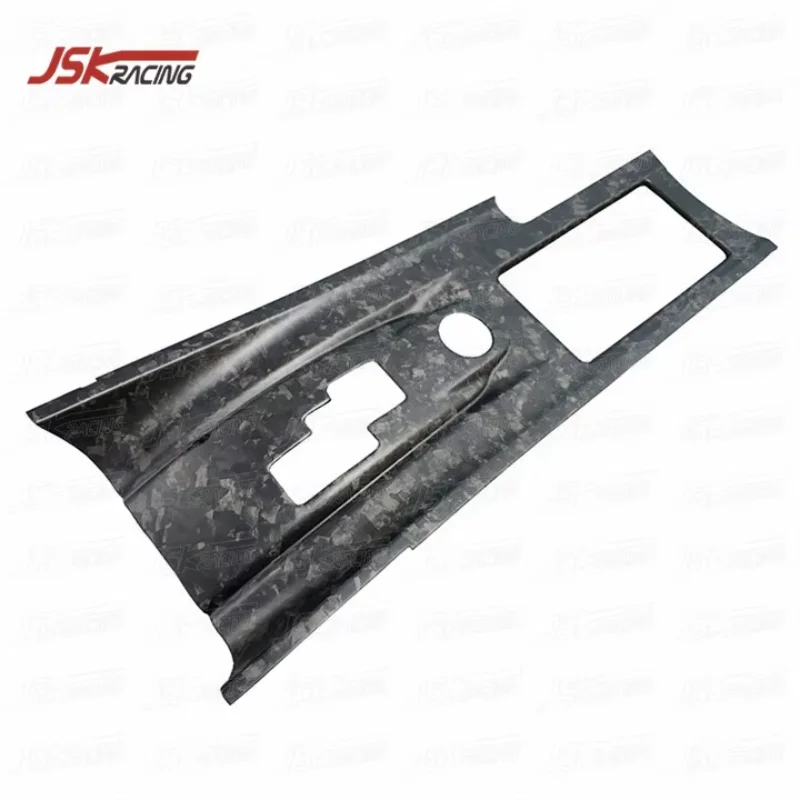 FORGED CARBON FIBER CENTER CONSOLE SKIN AND GEAR COVER RHD FOR 2008-2016 NISSAN R35 GTR