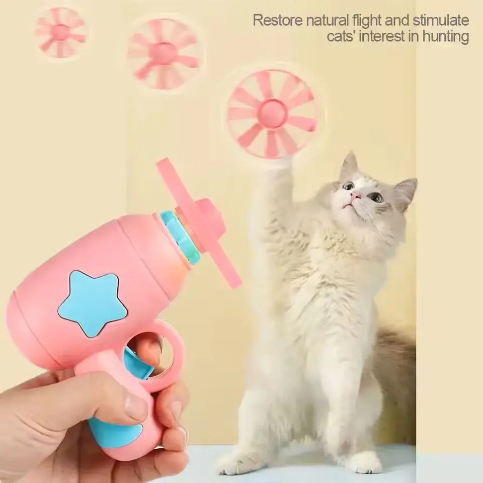 

Interactive Launch Training Cat Toys Creative Kittens Mini Pompoms Games Stretch Plush Ball Toys Cat Supplies jellycat cat toys