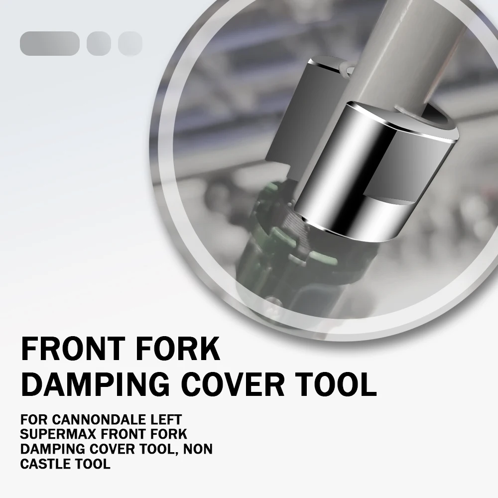 304 Stainless Steel Bike Repair Tools Front Fork Damping Cover Slider Wrench For Cannondale Lefty Supermax Bicycle Tool