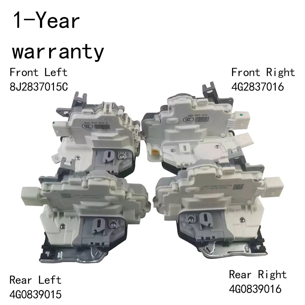 Actuador de bloqueo de puerta con accionamiento derecho, para Audi A6 S6 Q5 A7 RS7 RS6 Q5 A8 S8 VW Touareg 8J2837015C 4G2837016 4G0839015 4G0839016