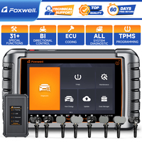 FOXWELL GT75TS OBD2 Scanner TPMS Programmer ECU Coding IMMO Oil ABS EPB DPF A/F 31 Reset Bi-directional Car Diagnostic Scan Tool