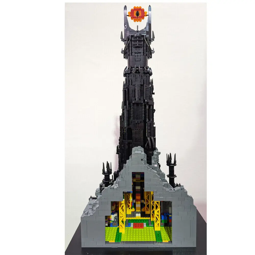 Dark Tower Greatest Fortress in Middle-earth from Movie 5996 Pieces MOC