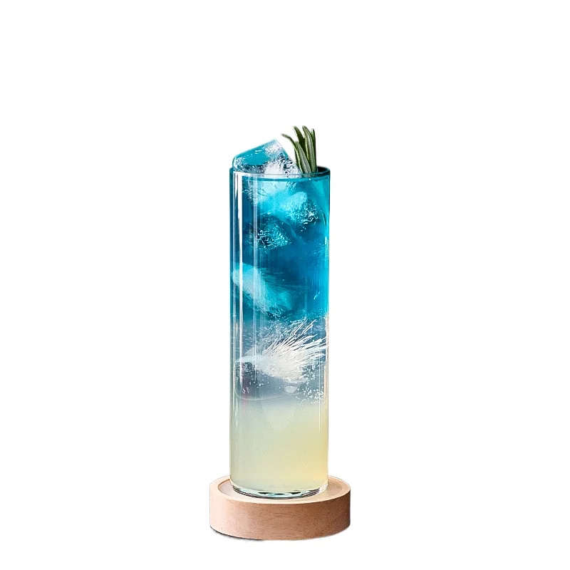 Copa de cóctel recta ultrafina japonesa, vaso mezclador, taza de té helado creativa de Long Island