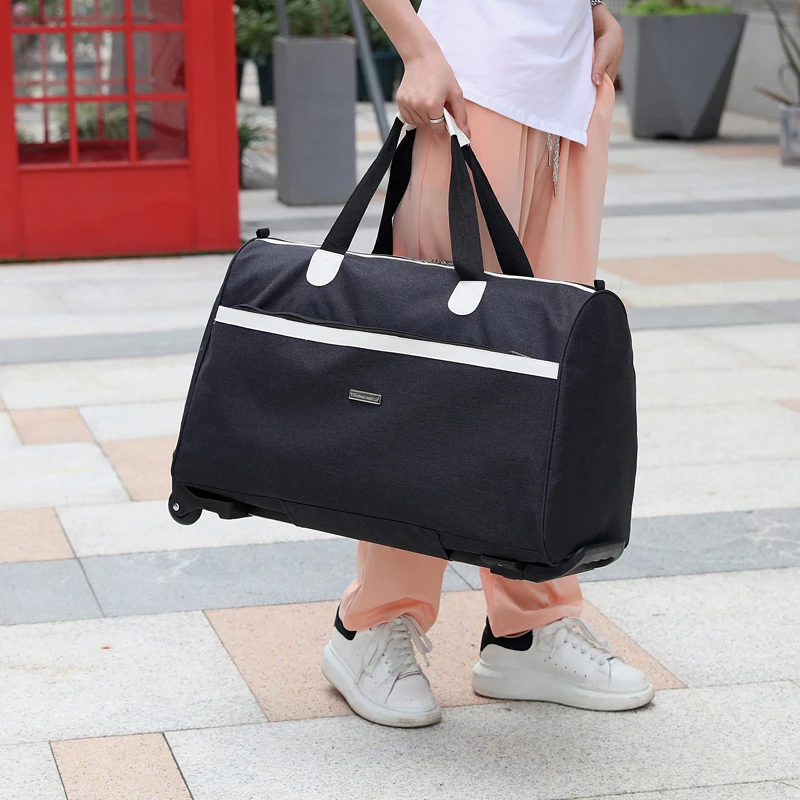 

Large Capaci Travel Bag Waterproof Ox Cloth Handheld Lage for Men And Women Students Pregnant Women Can Store Things