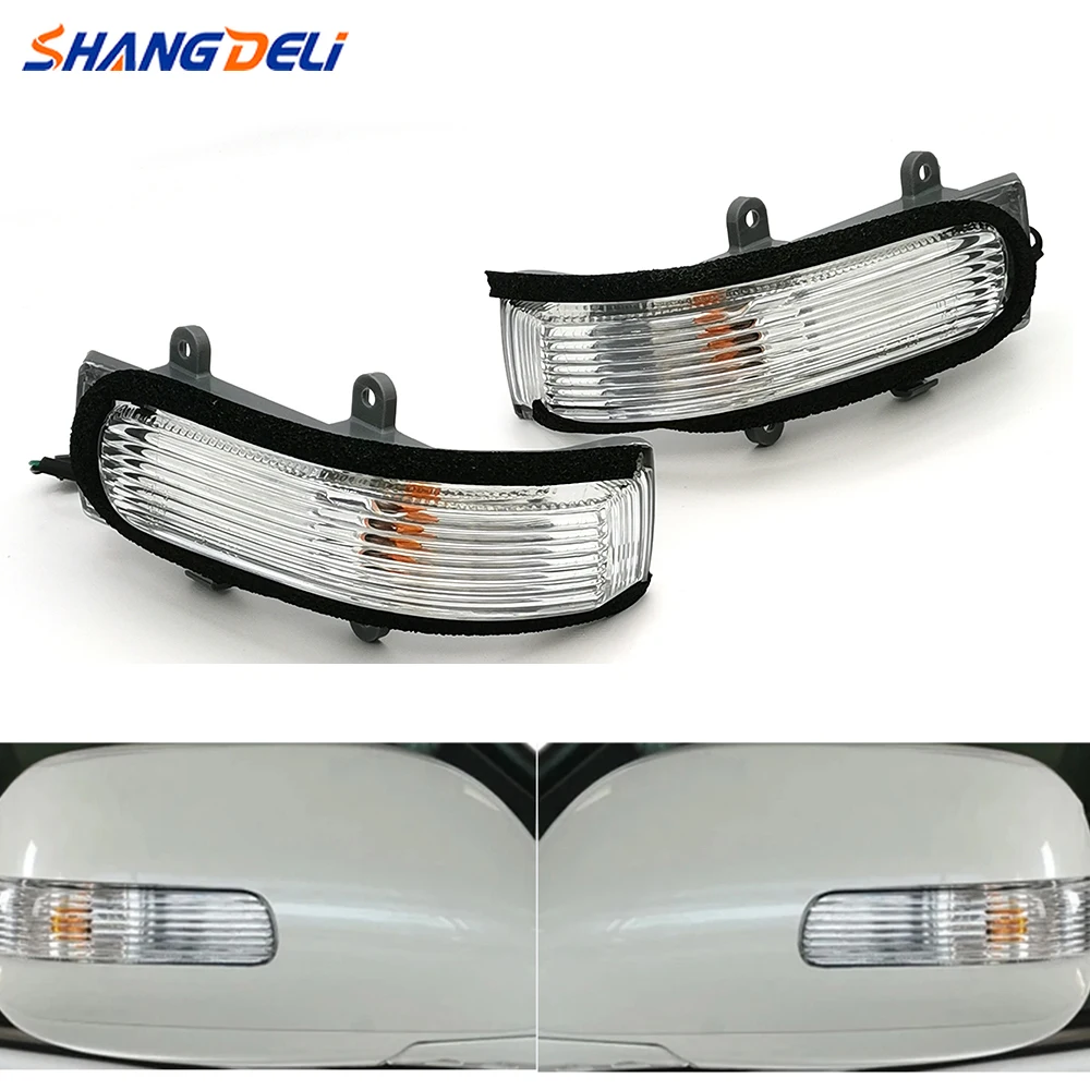 

2PCS Left Right Side Rearview Mirror Turn Signal Light Fit For Toyota CAMRY 2006- 2011 VIOS 2008-2012 Corolla 2008-2009
