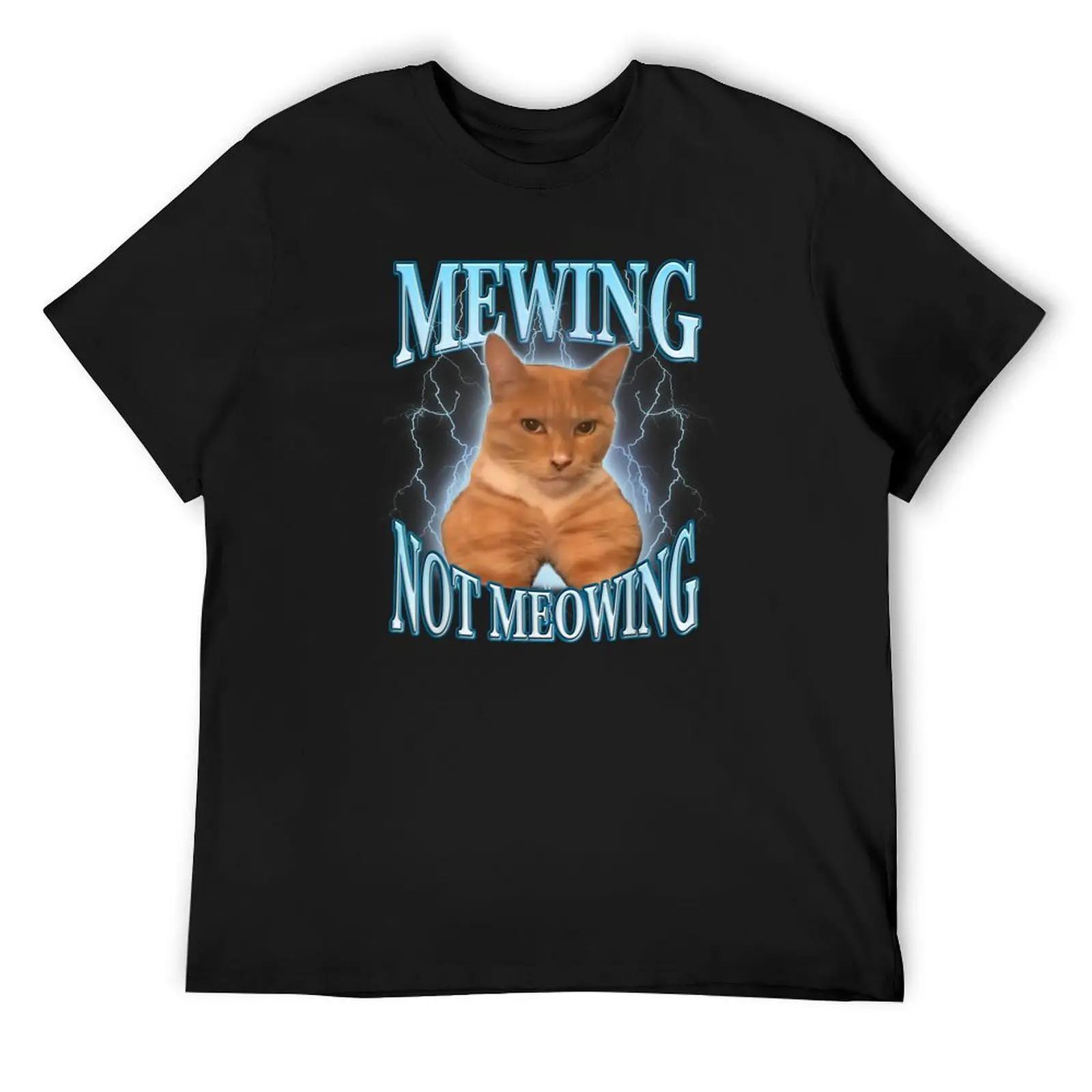 

Funny Cat Meme Mewing LooksMax Meowing cat Trend T-Shirt cute tops cute clothes luxury t-shirt luxury clothing labubu shirts men