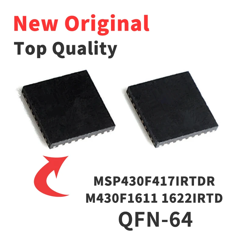 1 Piece MSP430F417IRTDR MSP430F1611IRTDR MSP430F1622IRTD QFN-64 Chip IC New Original