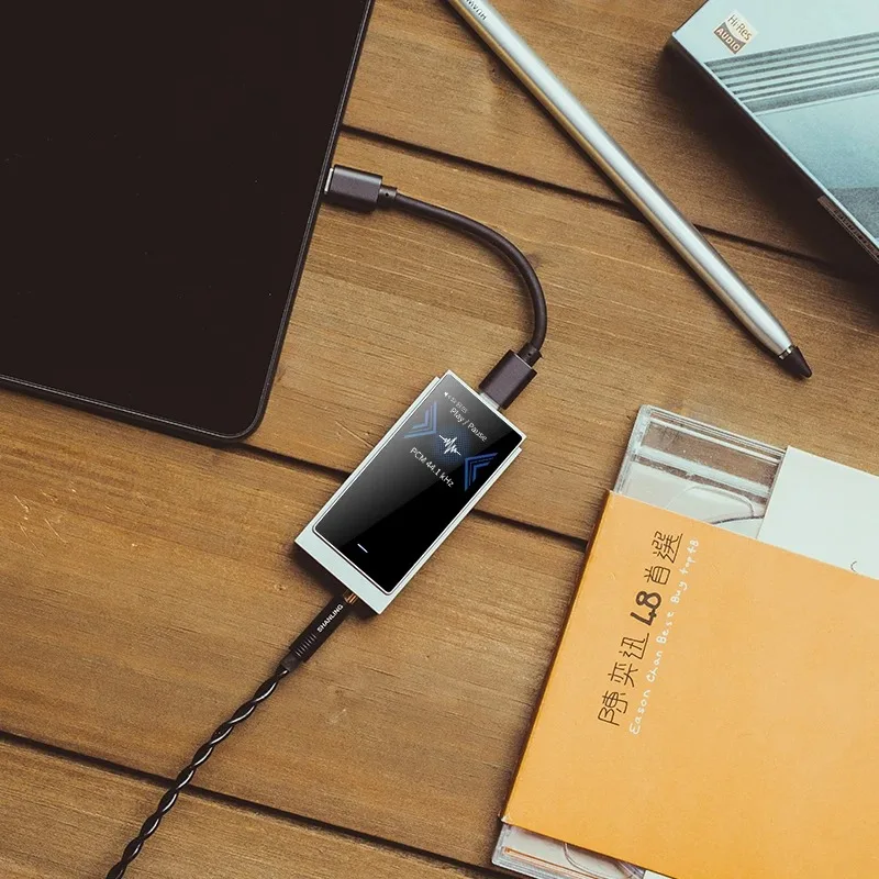 SHANLING UA6 CS43131*4 USB C DAC HIFI Portable Headphone Amplifer with 220mAh Battery DACs Hi-Res Audio DSD 512 3.5mm 4.4mm Bal