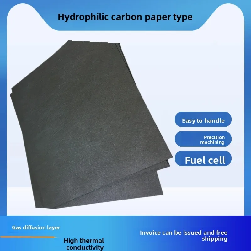 

TGP-H-060 H-030 Hydrophilic Conductive Carbon Paper 0.19mm for Fuel Cell Battery
