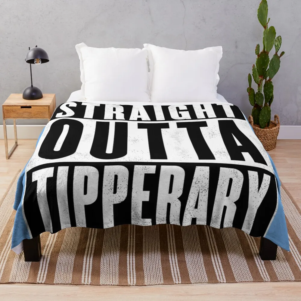 Straight Outta Tipperary Design Throw Blanket For Decorative Sofa Hair Bed linens Luxury Throw Blankets