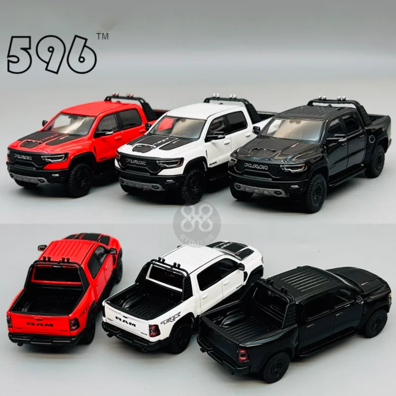 596 1:64 Scale RAM TRX Off-road Pickup Simulation Alloy Model