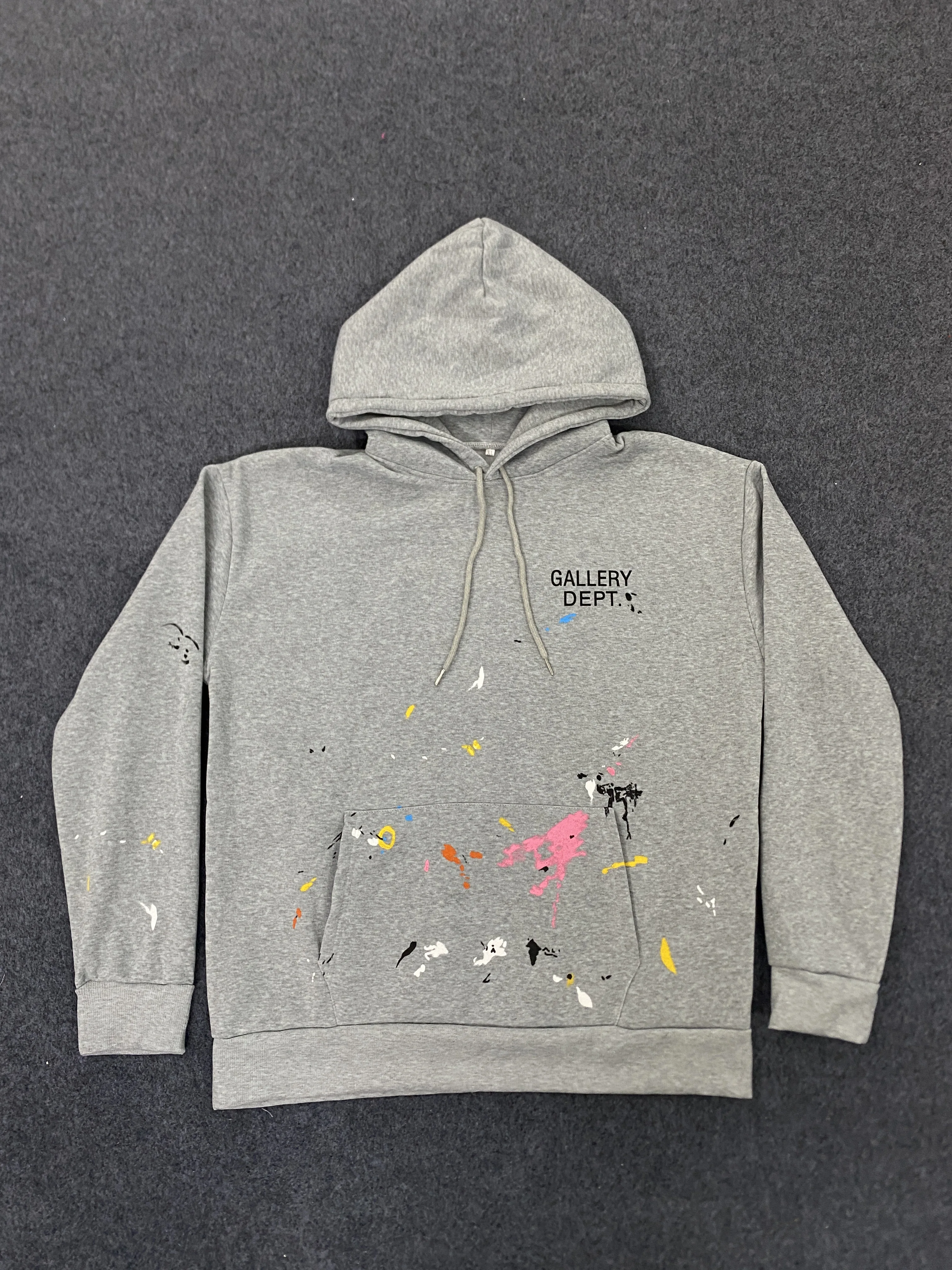 

Осень и зима, новый пуловер унисекс Y2K, куртка с капюшоном, простой повседневный универсальный цветной узор, дофамин