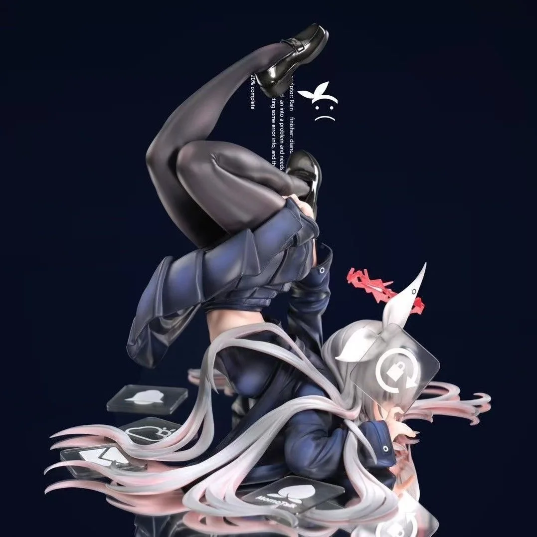 

Prana Rotating Lo Anime Figure Cute Girl Collectible Model Game Collectibles Full Payment Blue Archive PVC Static Figure
