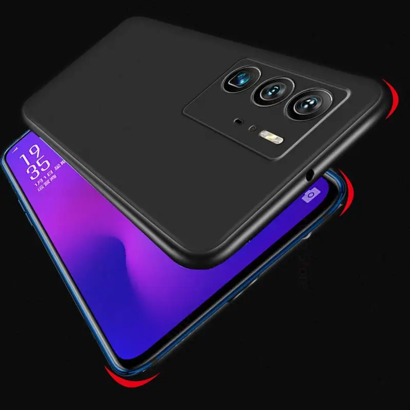 

Funda For ZTE Axon 40 Ultra 5G Soft Silicone Matte Phone Case For Axon 40 Pro A2023P Ultra Slim TPU Camera Lens Protective Cover