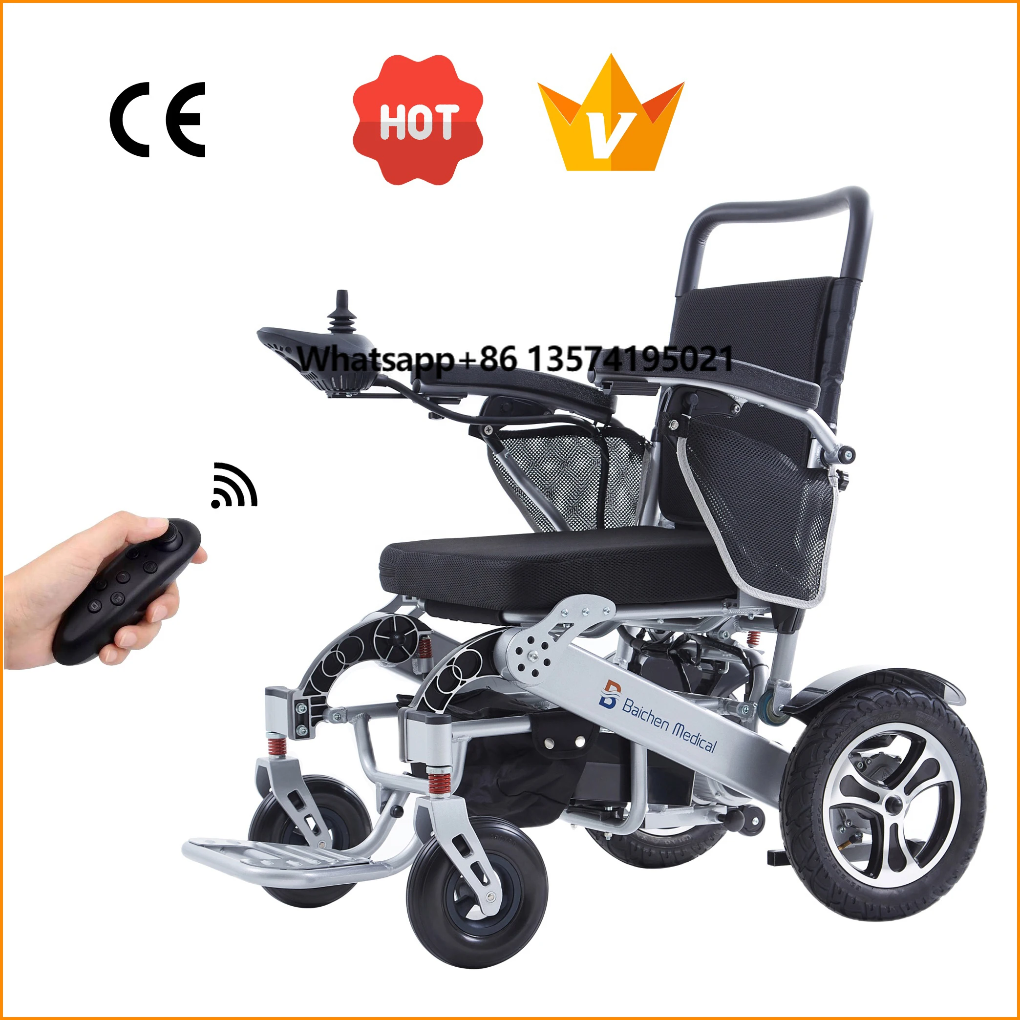 

The Most Affordable Disabled Elderly Easy to Operate Automatic Remote Folding Portable Electric Medical Equipment