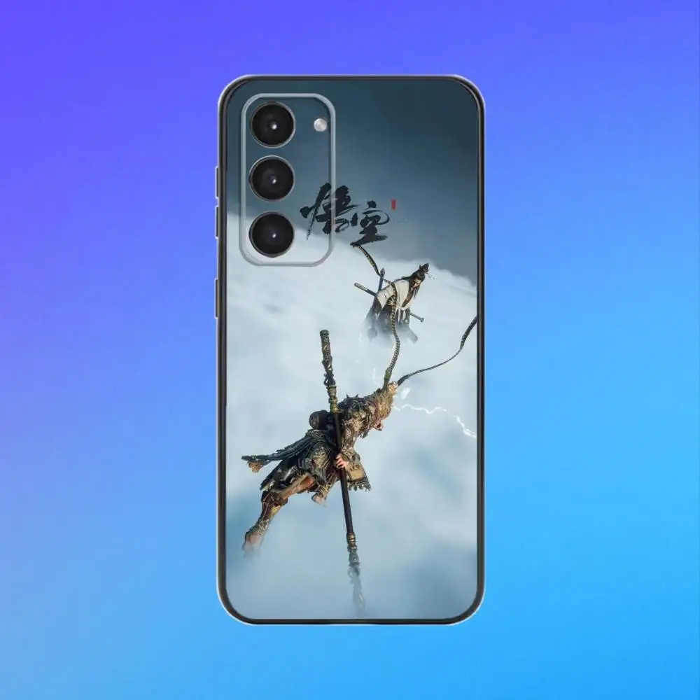 Funda de teléfono Blacks Myths W-Wu-Kong para Samsung A73,A72,A71,A70,A53,A52,A51 funda blanda negra