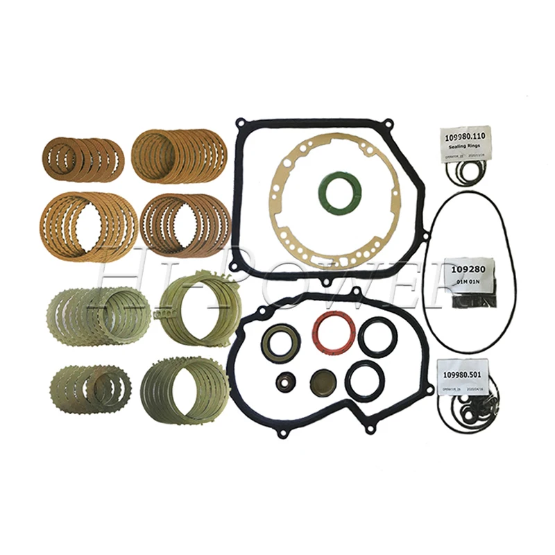 Auto Transmission Part Master Seal Overhaul Kit 01P For  VW Jetta Car Gearbox Clutch  Friction Steel Disc Plate Gasket
