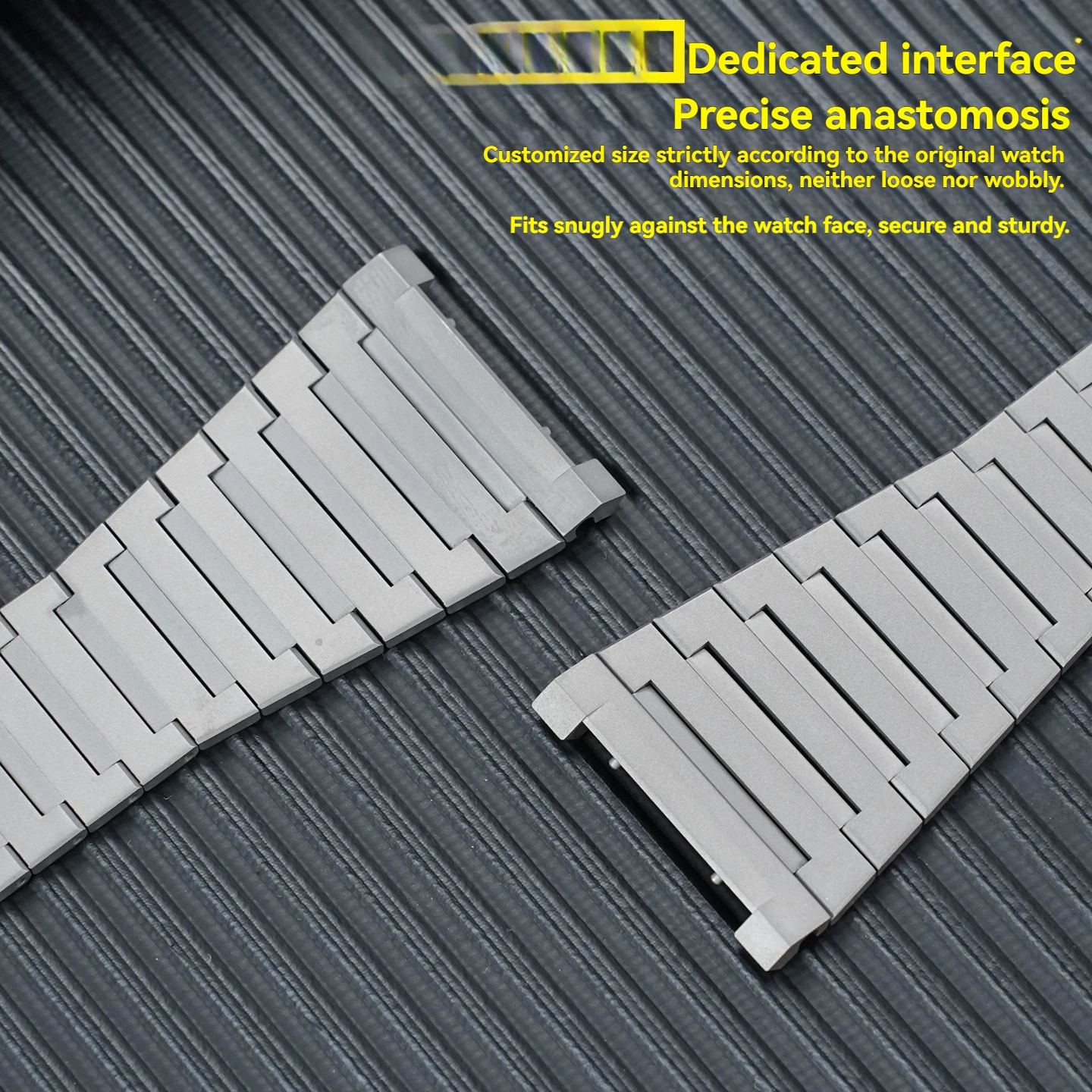 Suitable for Bulgari series OCTO 102713 103068 102031 titanium alloy strap lightweight titanium bracelet replacement accessories