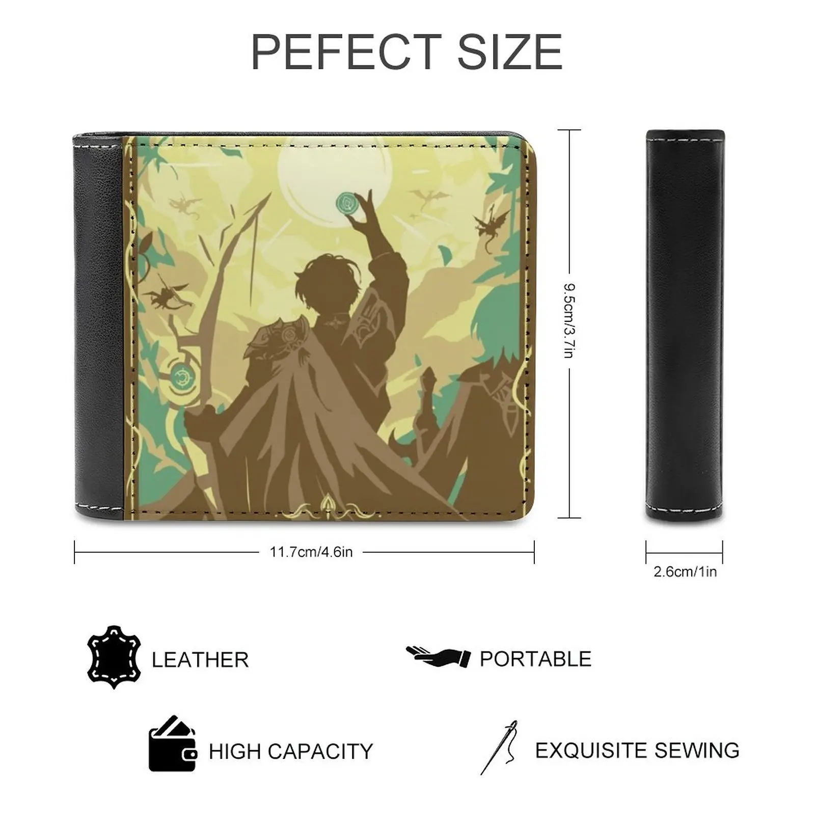 ファイティングブルファッションクレジットカード財布レザー財布パーソナライズされた財布男性と女性のためのスーパーカー車車