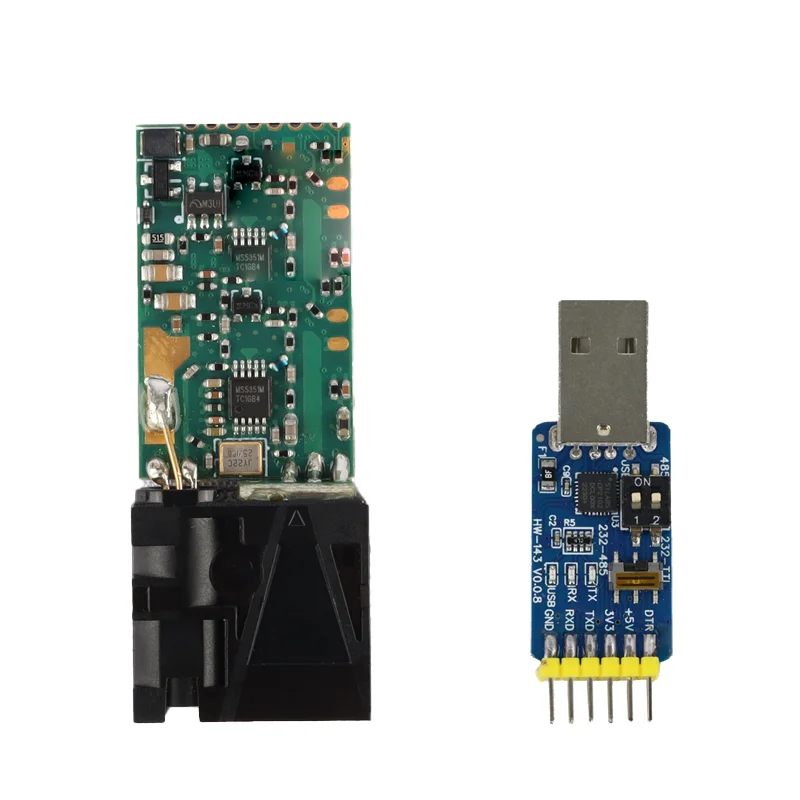 Sensor de alcance láser industrial de alta precisión Módulo de medida láser de 5 m Sensor de medidor de distancia láser