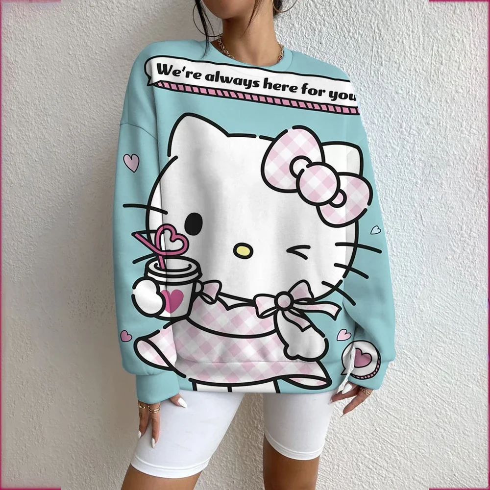 Sudadera con capucha para mujer, sudadera holgada con estampado de moda para exteriores, cómoda Sudadera con capucha, ropa distintiva a la moda para mujer