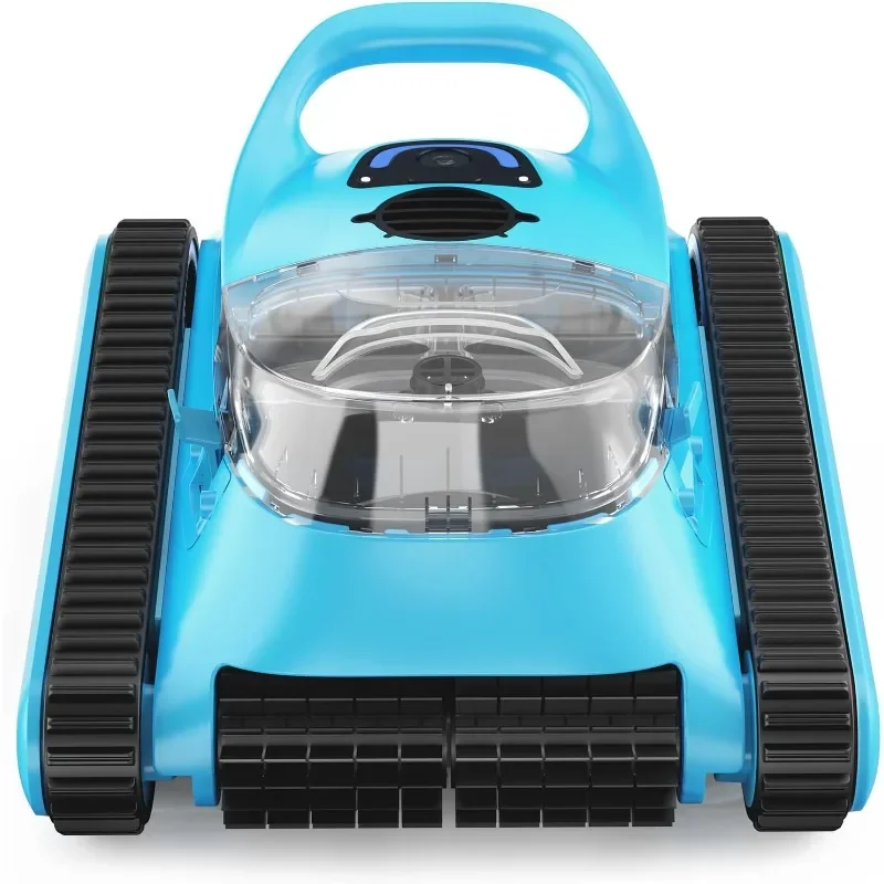 NexTrend Cordless Pool Vacuum for above Ground  Automatic Robotic Pool Cleaner Wall Floor Waterline Cleaning  Suction Last