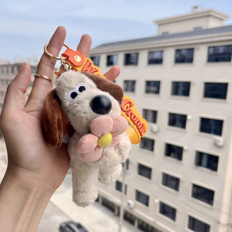 かわいい犬ぬいぐるみウォレス & グロミットペンダントぬいぐるみ子犬バッグアクセサリーキーホルダーペンダントぬいぐるみバッグ車のペンダント子供ギフト