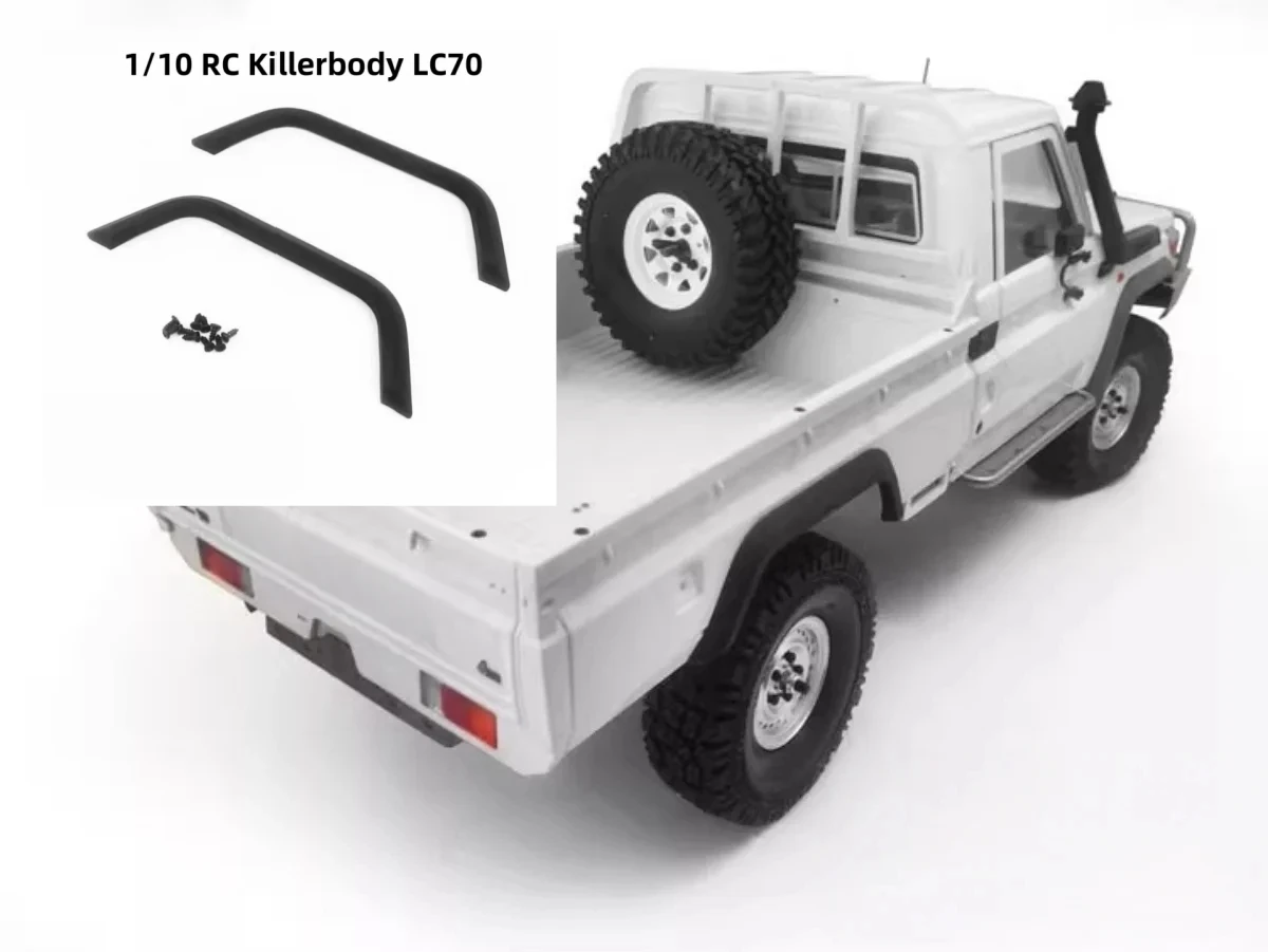 

CChand Plastic Rear Wheel brow for 1:10 RC Killerbody lc70 pick up