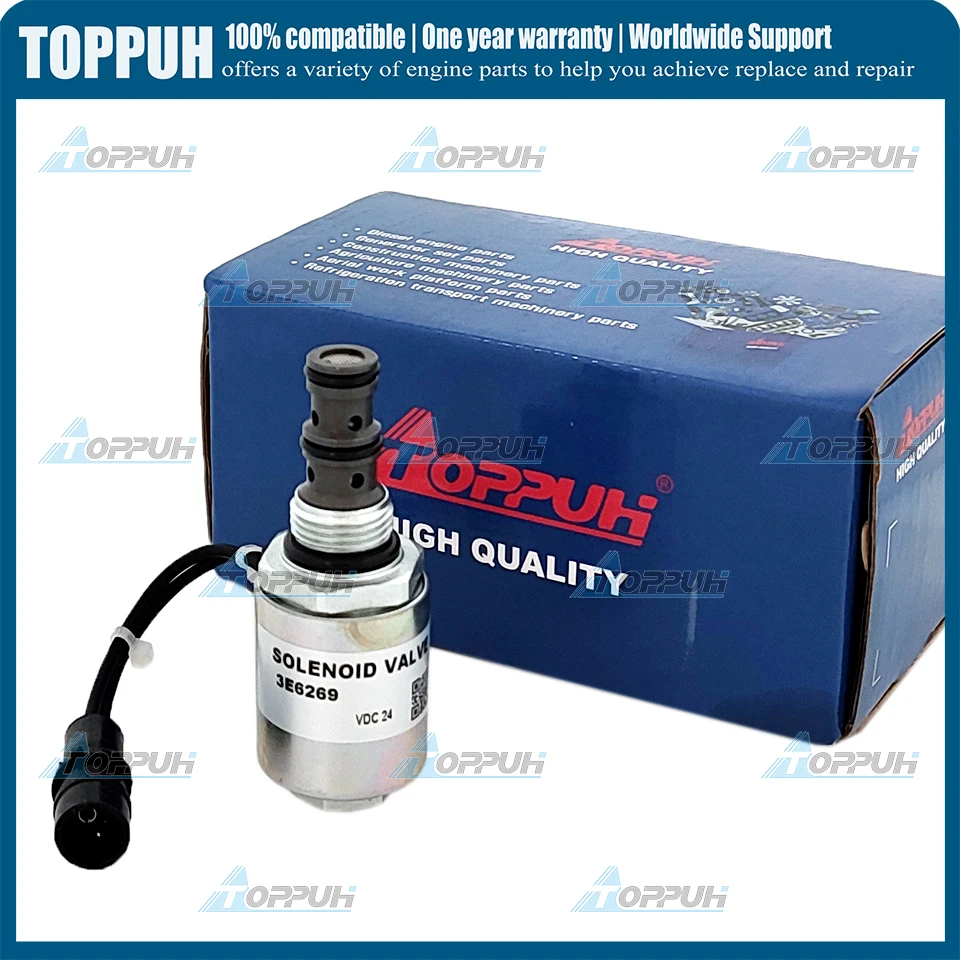 Electrovanne-3e-6269-3e6269-24-v-pour-caterpillar-cat