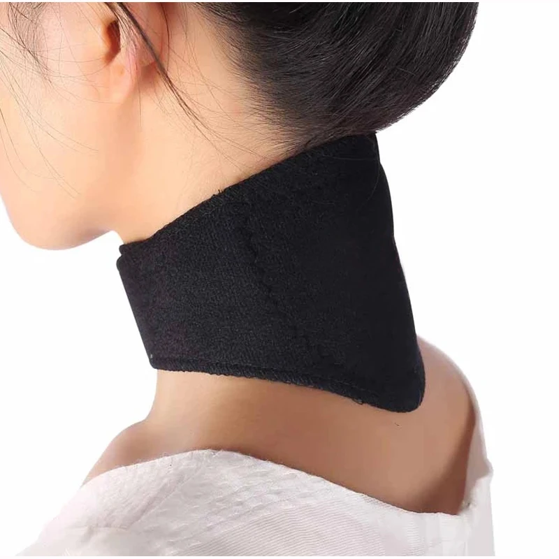 New Magnetic Therapy Neck Massager Cervical Vertebra Protection Spontaneous Heating Belt Body Massager Face Skin Care