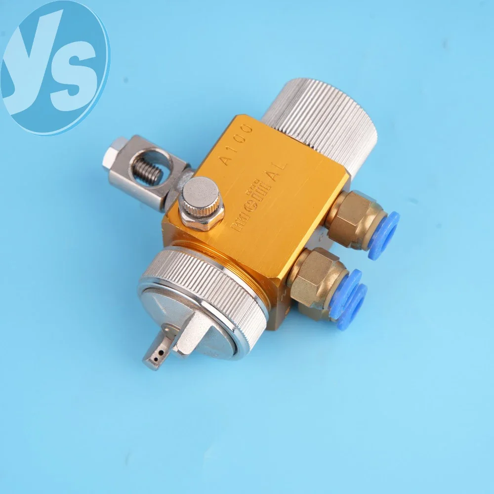 A-100 Professional Automatic Pneumatic Paint Spray Gun Kit, Mini Air Sprayer Tool for DIY Furniture Coating, Automotive Painting