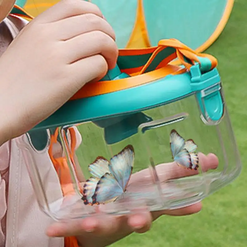 Outdoor Insect Box Magnifier Observer Kit Beetle Catcher Set for Kids Science Nature Exploration Tools Educational Toy Gifts