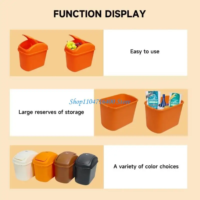 y1gd Cestino per rifiuti automatico Cestino per rifiuti universale per rifiuti impermeabile