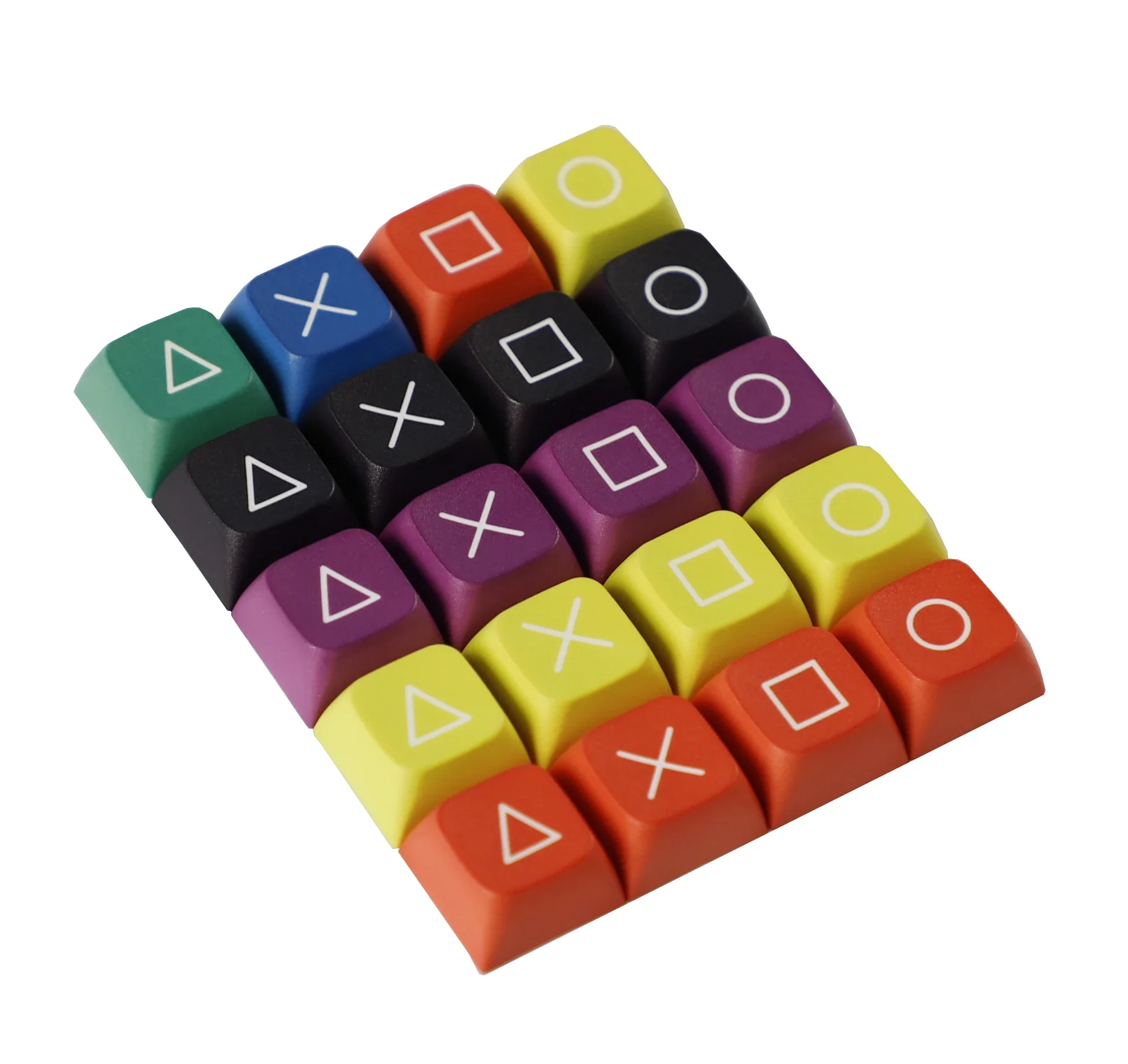 

4 шт. PBT XDA v2 колпачки для клавиш со стрелками, 5-сторонняя сублимация, толщина 1,7 мм для переключателей Cherry Gateron MX, механическая клавиатура