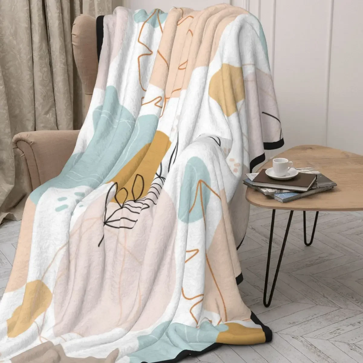 DIY Custom Double-layer Double-sided Blanket With Pictures Anti Pilling And No Shedding Sofa Cover Blanket Bed Sleeping Blanket