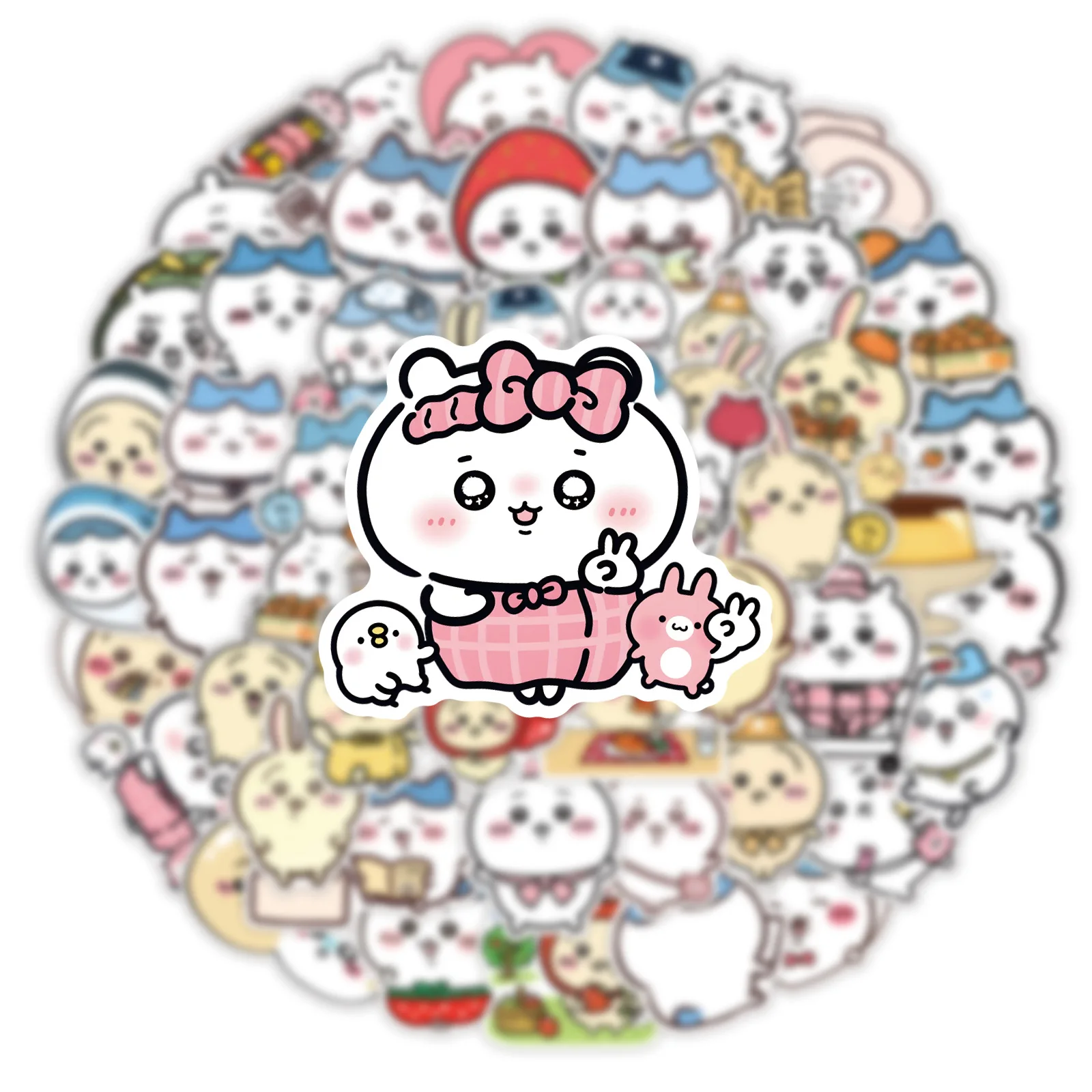 10/30/50PCS Kawaii Chiikawa Stickers Leuke Cartoon Dier Decals Decoratie DIY Skateboard Koffer Telefoon Plakboek laptop Speelgoed