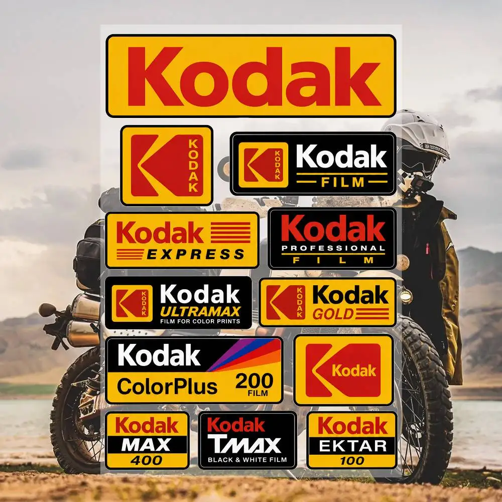 K-odaK- Waterproof Vinyl Stickers for Car Motorcycle Bike Skateboard Laptop Bottle Phone