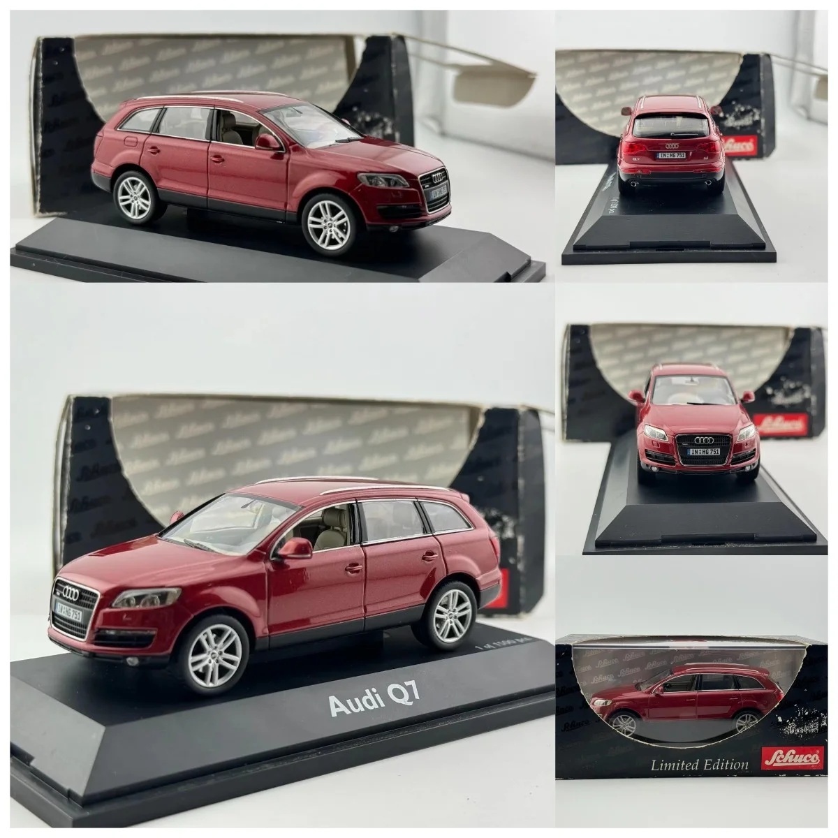 

Box Old Flaws Schuck Diecast 1/43 Scale Audi Q7 Alloy Car Model