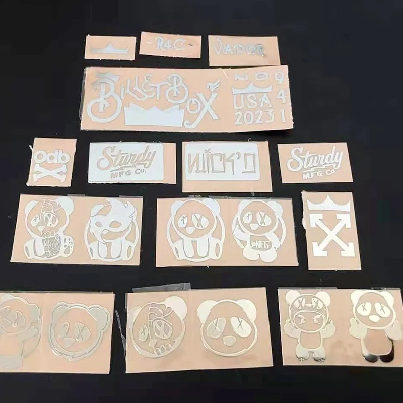 

Decorative stickers for mobile phone accessories for bb v4 dotaio wick'D REMIX’D metal sticker Glitch DotMobb mnch Toy gift