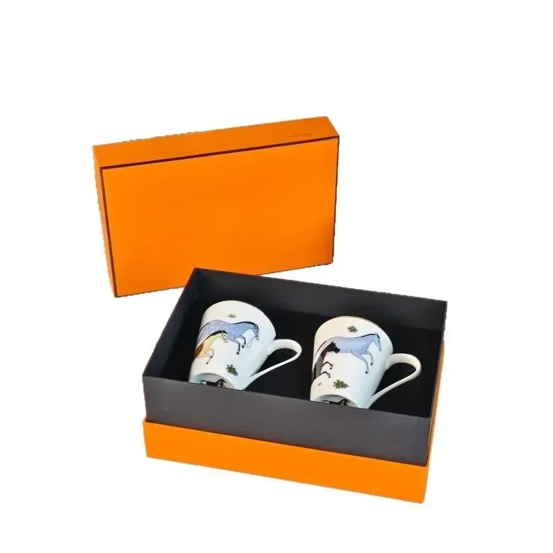 Bone china mug ceramic cup European coffee cup  cup office cup creative drinking cup