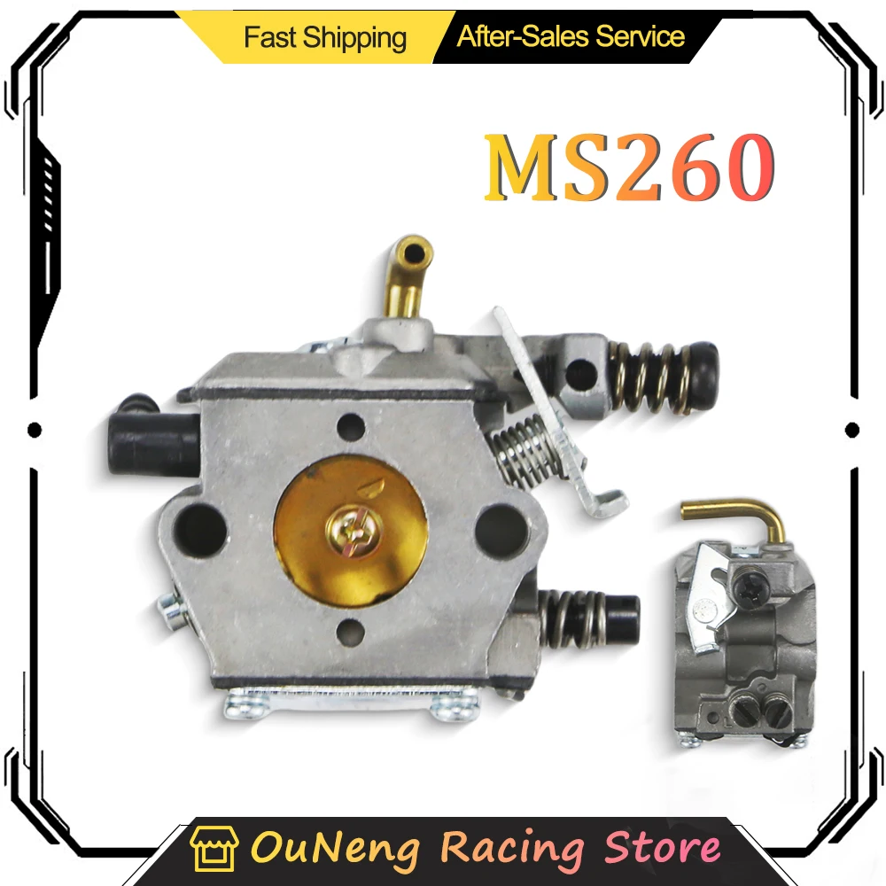 Chainsaw Carburetor For Stihl 024 026 MS240 Walbro WT-194 MS260 024 AV 024S Type Garden Power Tools